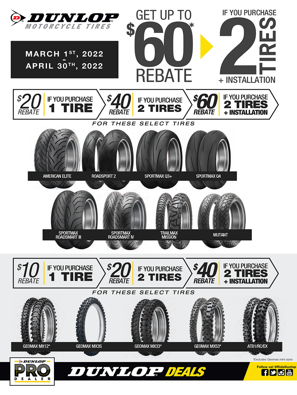 Dunlop Tire Special